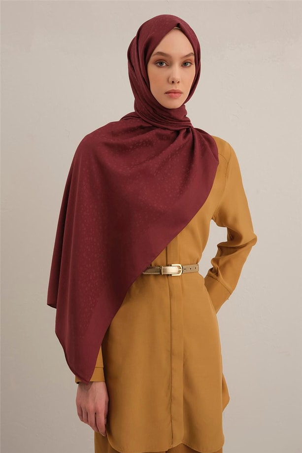 Armine Damla Desen Bambu Cotton Şal 32