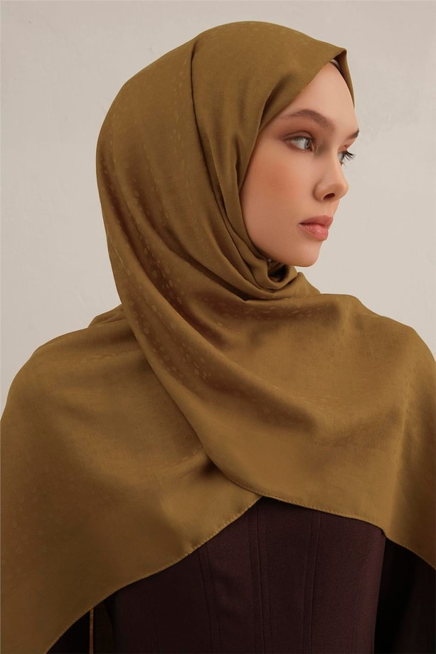 Armine Damla Desen Bambu Cotton Şal 71