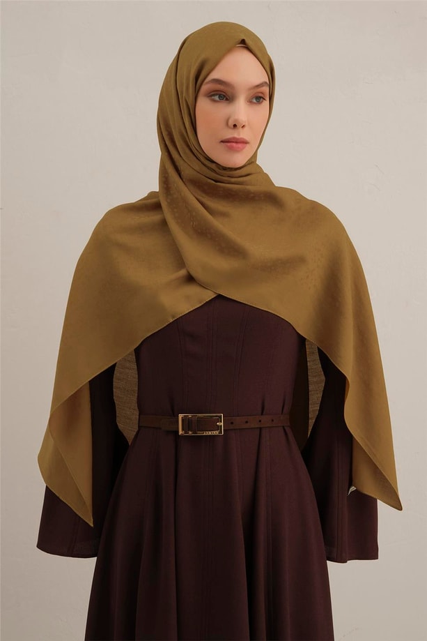 Armine Damla Desen Bambu Cotton Şal 71