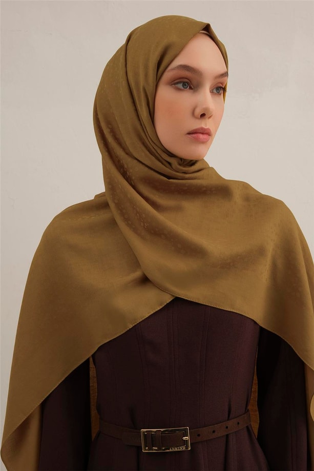 Armine Damla Desen Bambu Cotton Şal 71