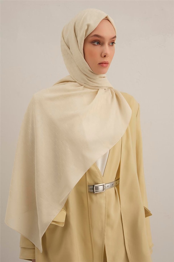 Armine Link Desen Bambu Cotton Şal 07