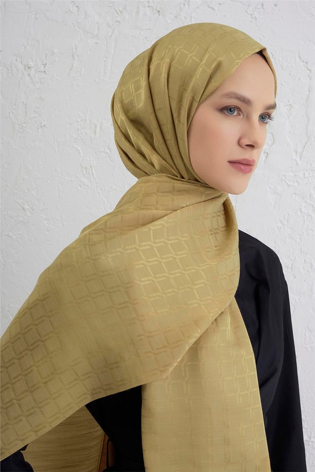 Armine Pamuk  Floş Çapraz Desen Şal 2 72