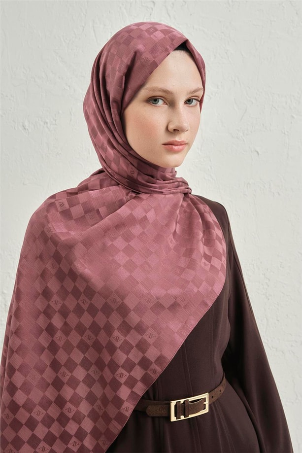 Armine J.İpek Pamuk Dama Şal 32