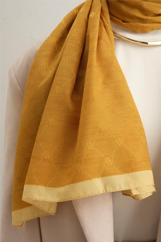 Armine Trend Monogram Şal 2 118 117