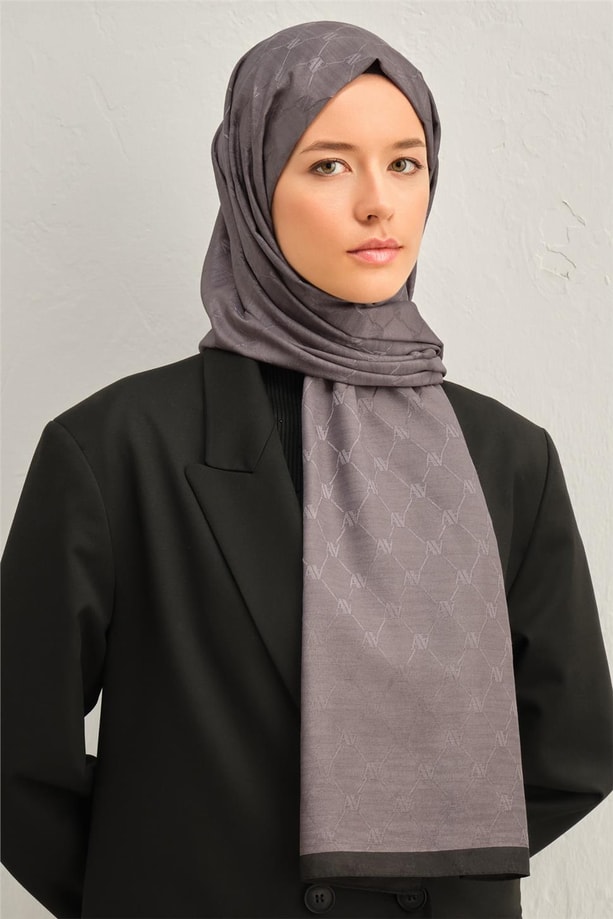 Armine Trend Monogram Şal 2 147