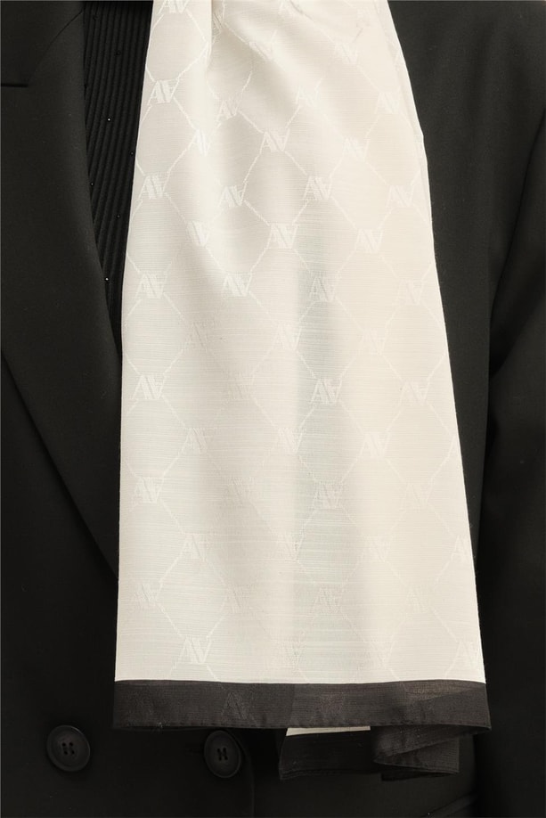 Armine Trend Monogram Şal 2 159