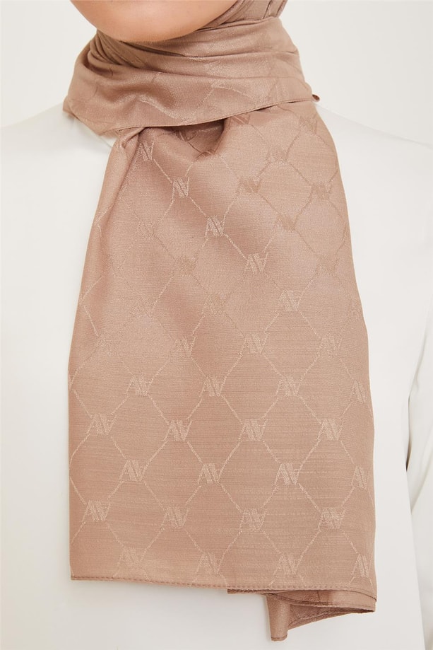 Armine Trend Monogram Şal 1 3132
