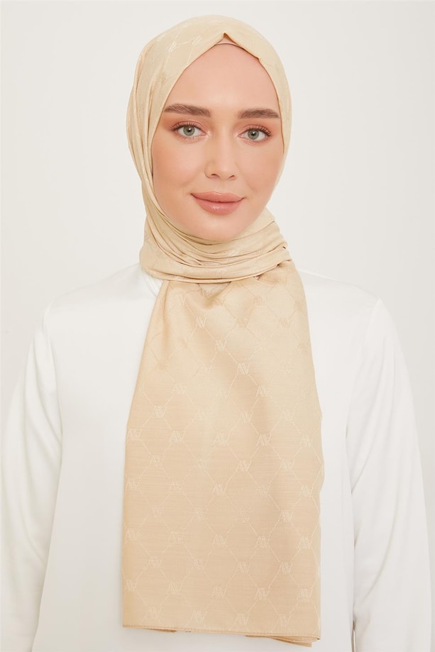 Armine Trend Monogram Şal 1 3205
