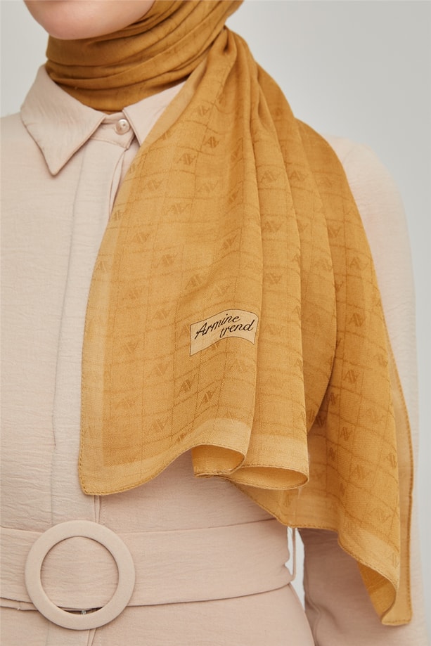 Armine Trend Monogram Şal 00oA4640 42
