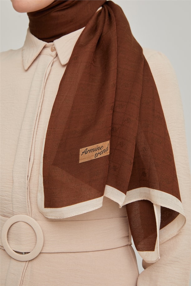 Armine Trend Monogram Şal 00oA4640 46