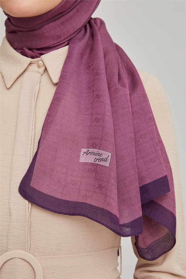 Armine Trend Monogram Şal 00oA4640 48