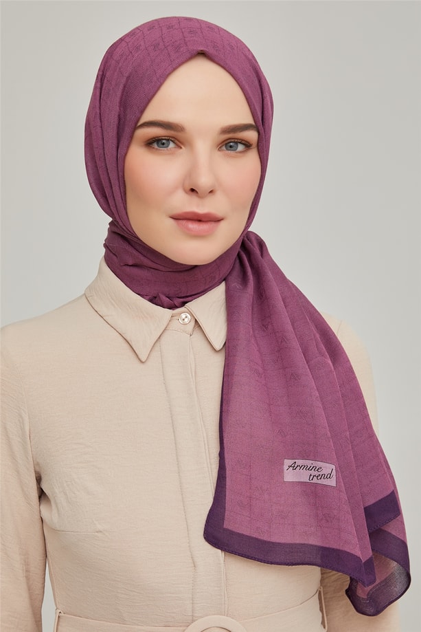 Armine Trend Monogram Şal 00oA4640 48