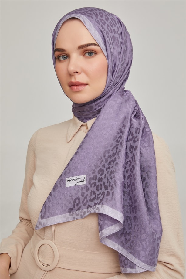 Armine Trend Violet Şal - 4  00oA4640 43