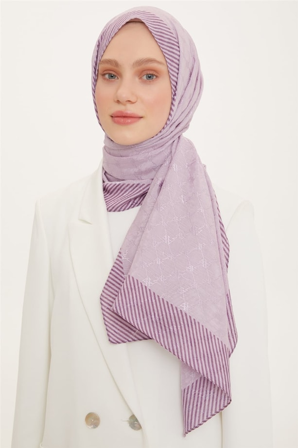 Armine Trend Violet Şal  6 14