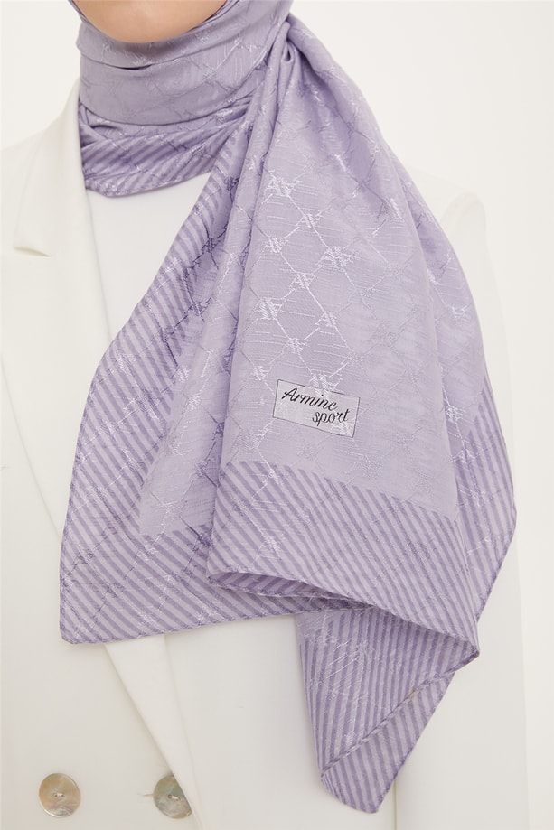 Armine Trend Violet Şal  6 32