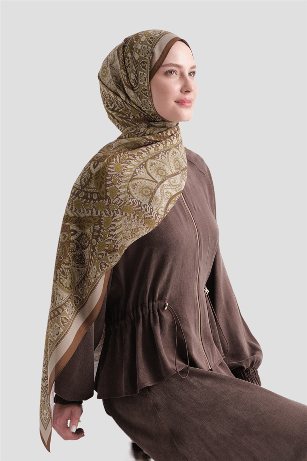 Armine Yün İpek Harmony Şal 1005 04 