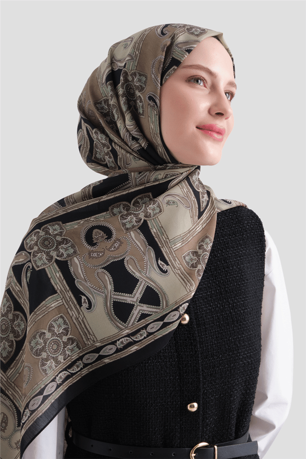 Armine Yün İpek Harmony Şal 5517 05