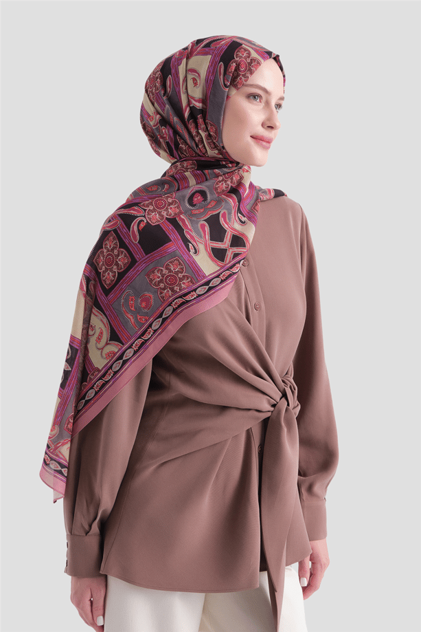 Armine Yün İpek Harmony Şal 5517 34