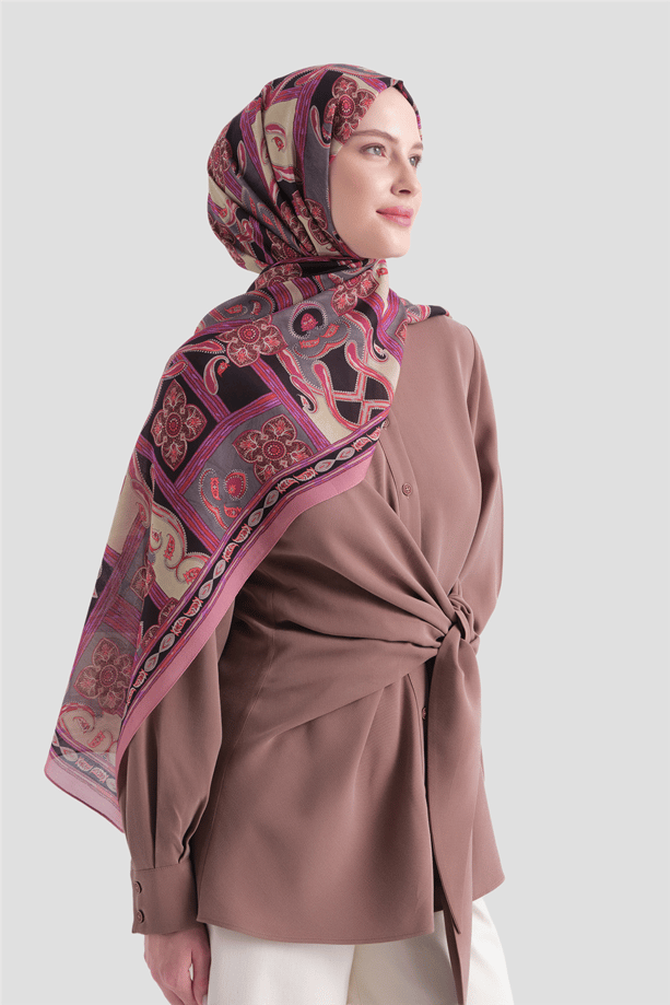 Armine Yün İpek Harmony Şal 5517 34