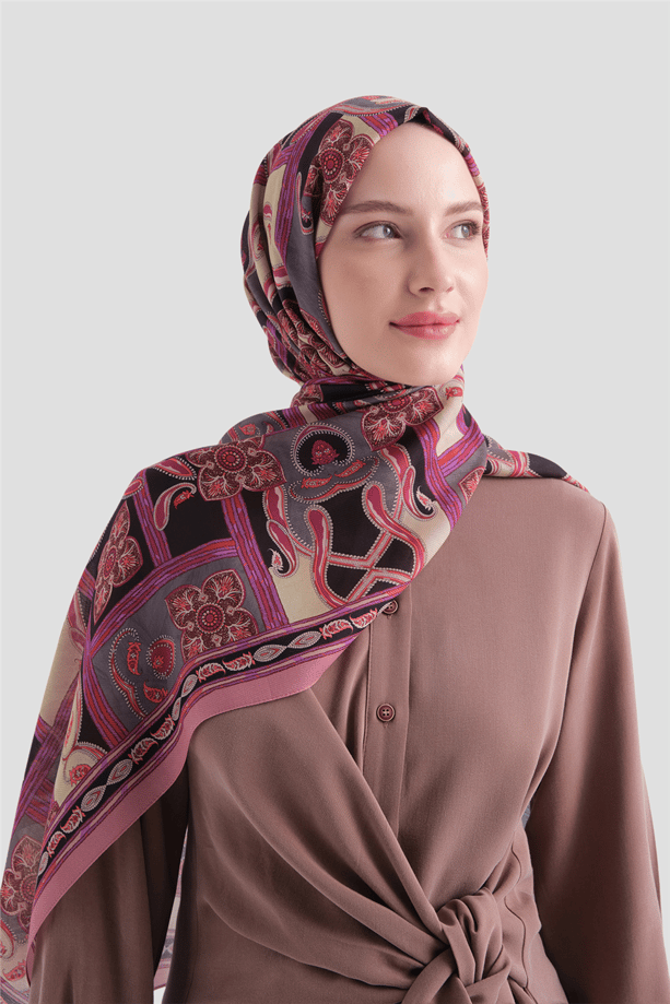 Armine Yün İpek Harmony Şal 5517 34