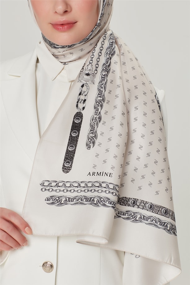 Armine Twill İpek Şal 20Ya5632 01