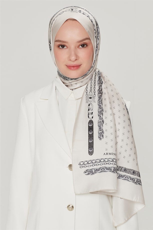 Armine Twill İpek Şal 20Ya5632 01