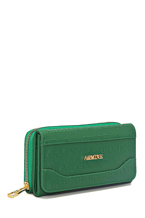 Armine Cüzdan 23KD7018-1 Koyu Yeşil