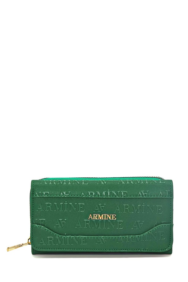 Armine Cüzdan 23KD7018-1 Koyu Yeşil
