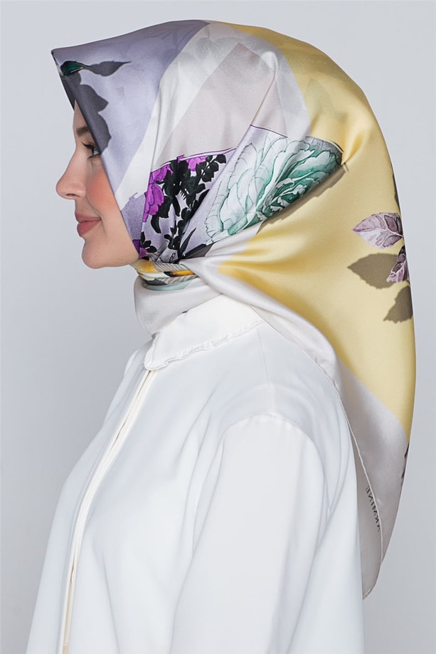 Armine Nostalji Sura İpek Eşarp 18Ya0642 82