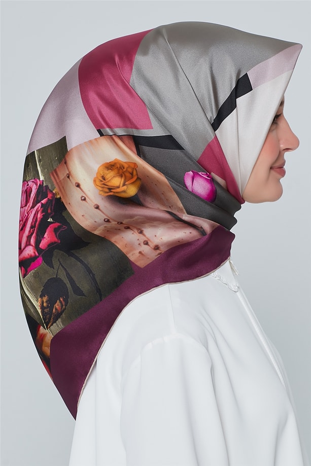 Armine Nostalji Twill İpek Eşarp 18Ya7263 36