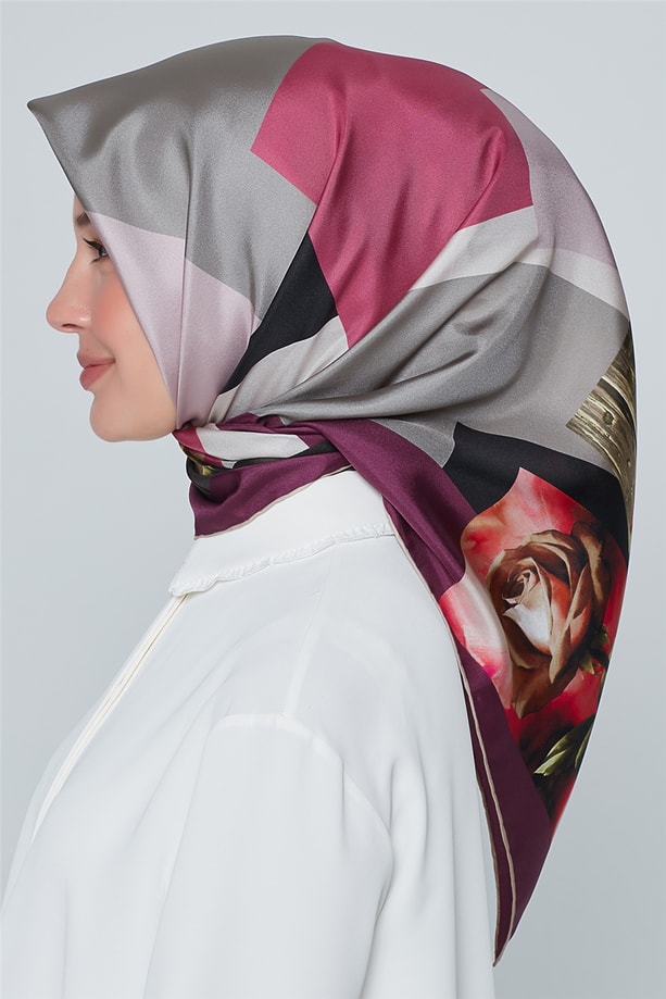 Armine Nostalji Twill İpek Eşarp 18Ya7263 36