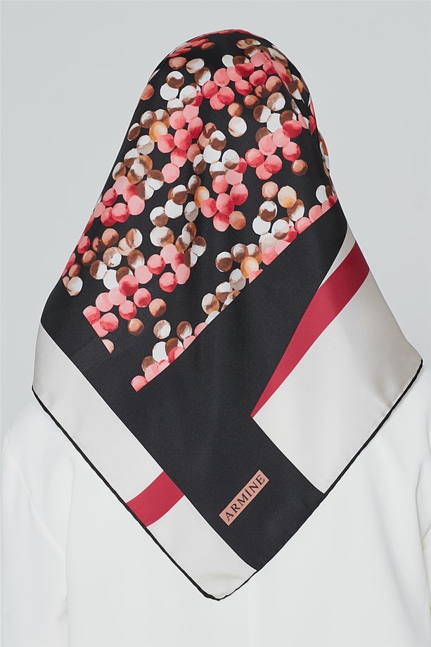 Armine Nostalji Twill İpek Eşarp 18Ya7268 06