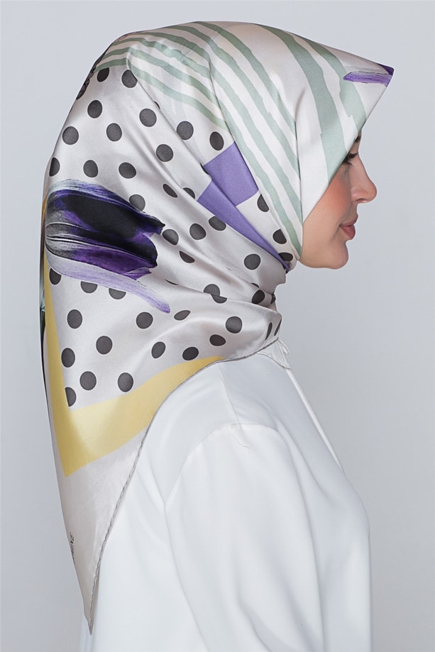 Armine Nostalji Sura İpek Eşarp 18Ya7297 81