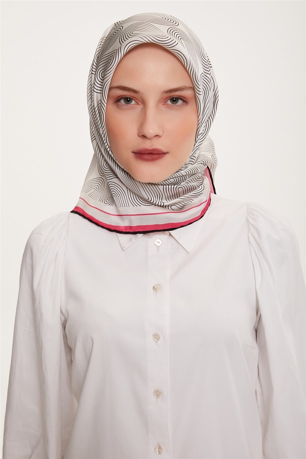 Armine Twill İpek Eşarp 22Ka3231 50