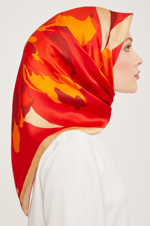 Armine Twill İpek Eşarp 23Ka9042 09