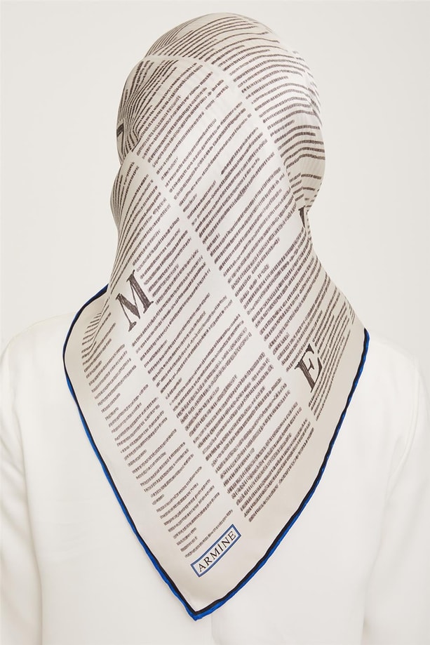 Armine Twill İpek Eşarp 23Ya8942 08