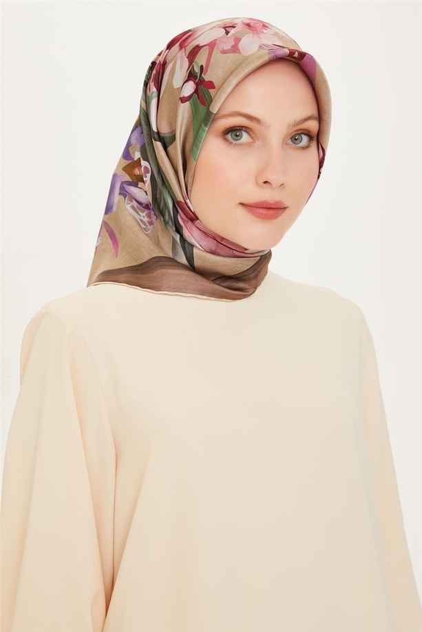 Armine Dj Saf İpek Eşarp 9215D (S) 35