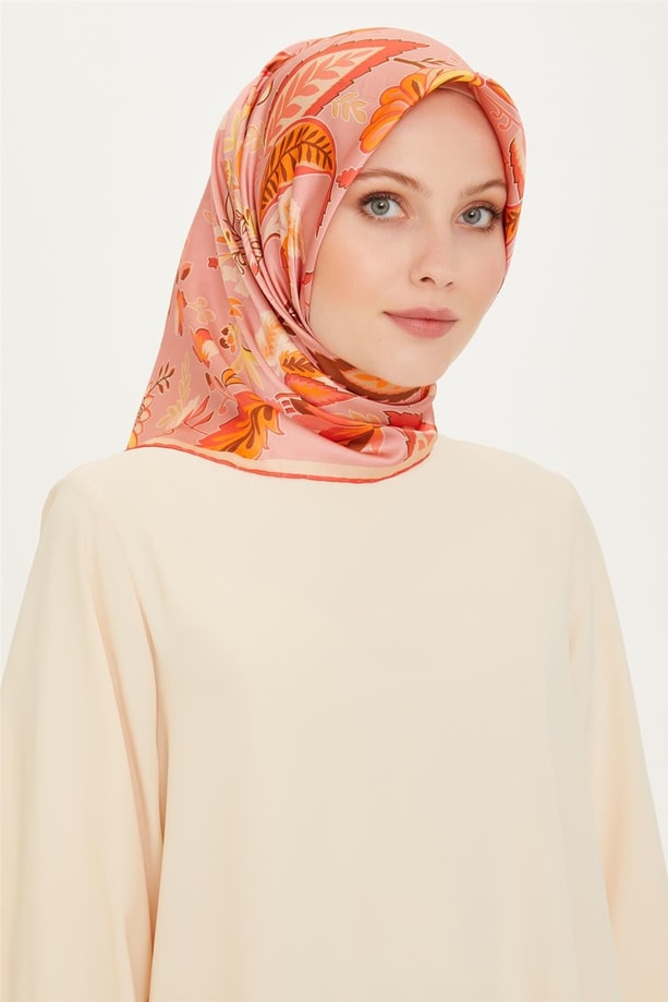 Armine Dj Saf İpek Eşarp 9227D (S) 05