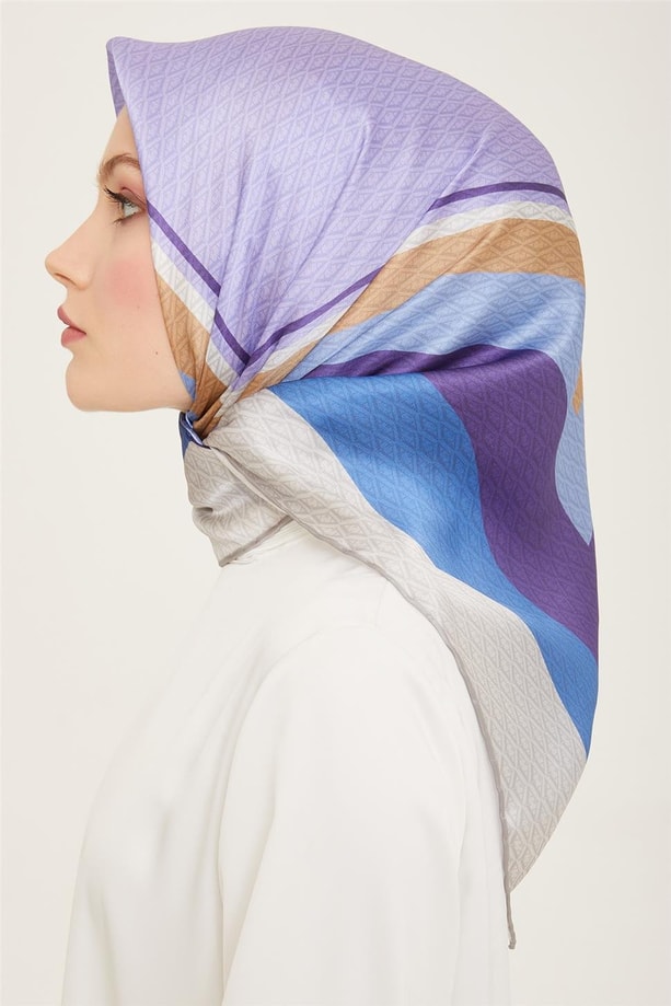 Armine Twill İpek Eşarp 24Ya9111 34