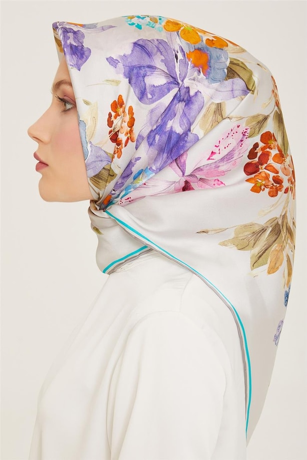 Armine Sura İpek Eşarp 24Ya9127 31