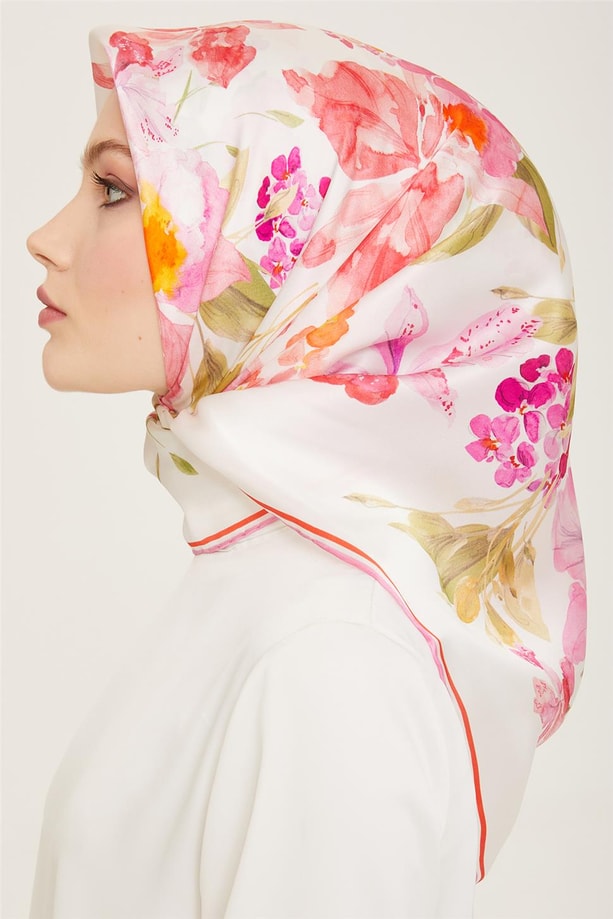 Armine Twill İpek Eşarp 24Ya9127 09