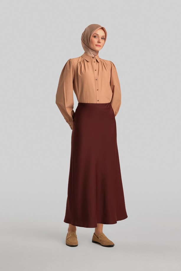 Armine Saten Etek ORT1534 Kahve