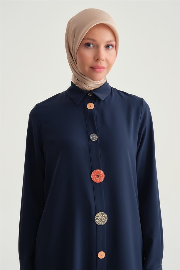 Armine Tunik ORT4208 Lacivert