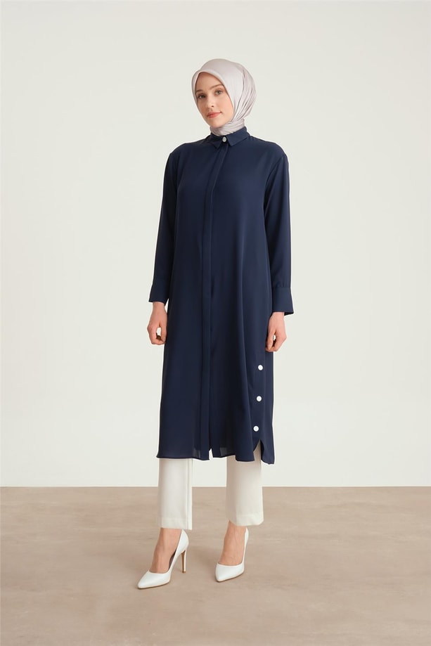 Armine Tunik ORT4406 Lacivert