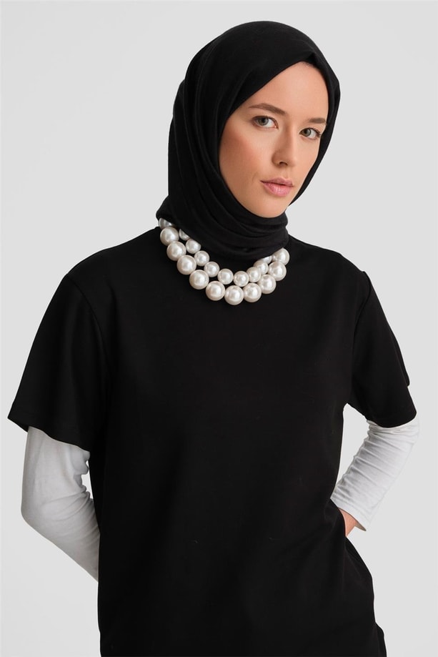 Armine Tişört ORTD9033 Siyah