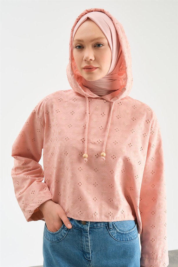 Armine Brode Sweat 23Y3139 Pudra