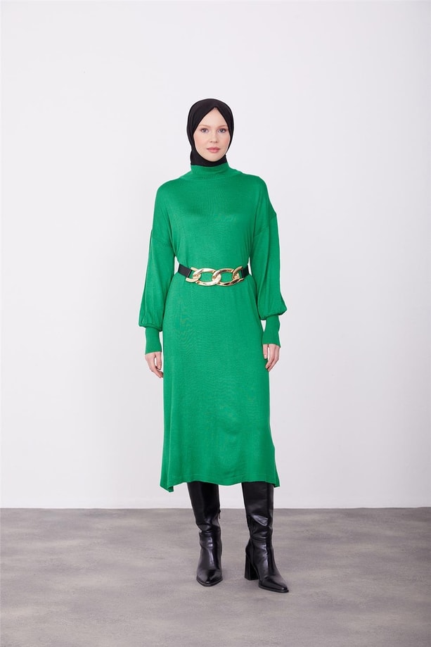 Armine Elbise 23Kd4249 Çimen Yeşili