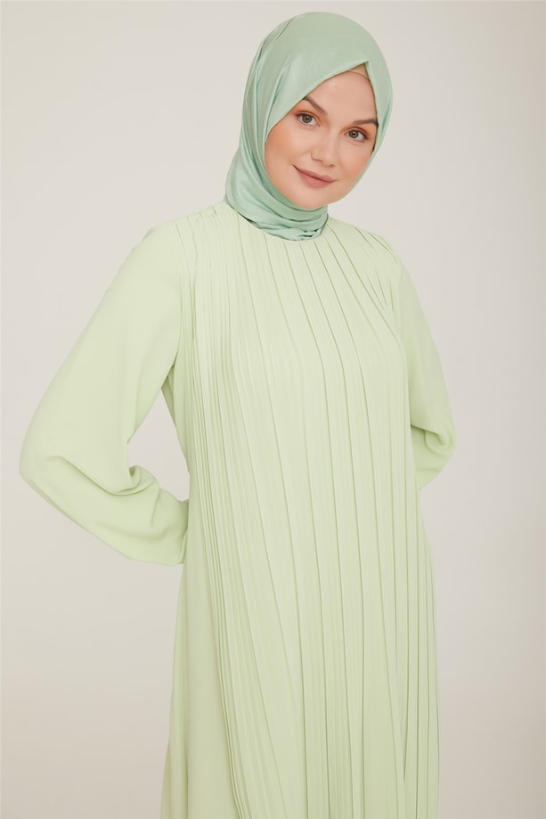 Armine Elbise 22K9435 Yeşil