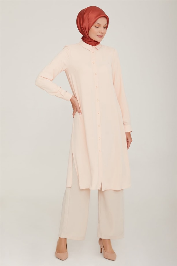 Armine Tunik K22KAH411001 Nude