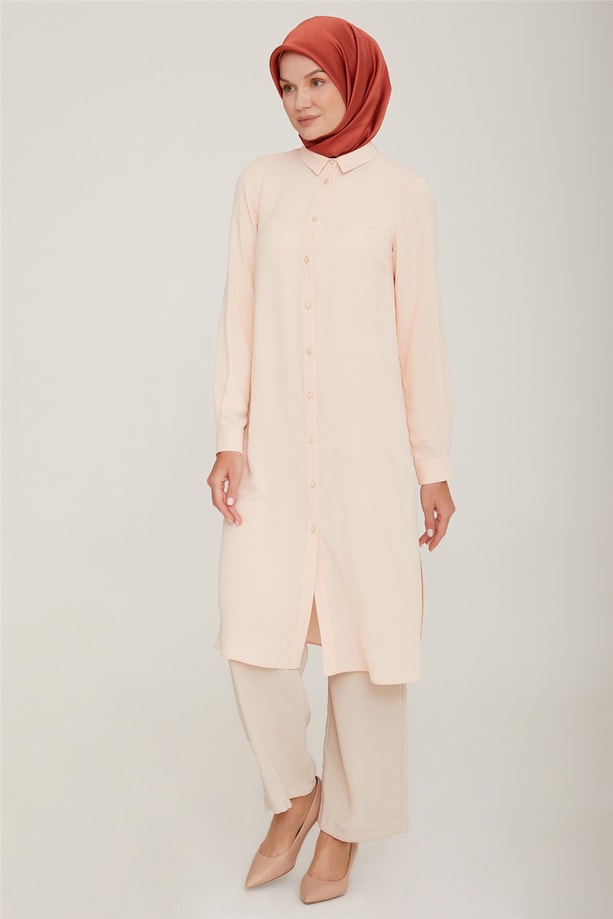 Armine Tunik K22KAH411001 Nude